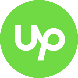 Color icon of the Upwork logo